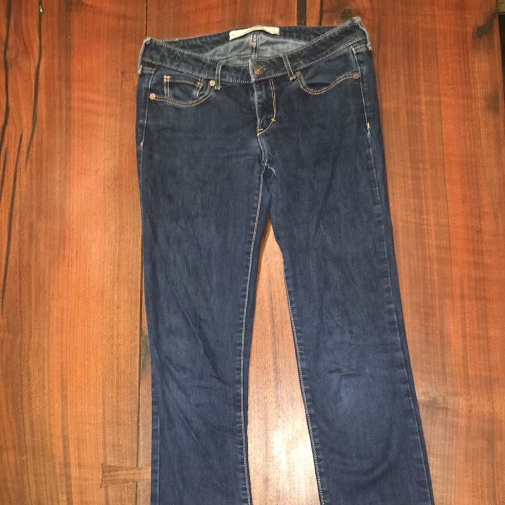 Straight leg jeans
